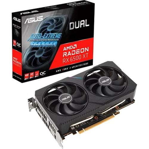 ASU VGA DUAL-RX6500XT-O4G