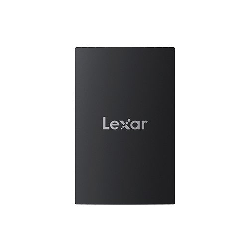 Lexar SL500 Portable SSD 2TB, with 256-bit AES encryption, 5 year limited warranty. Black