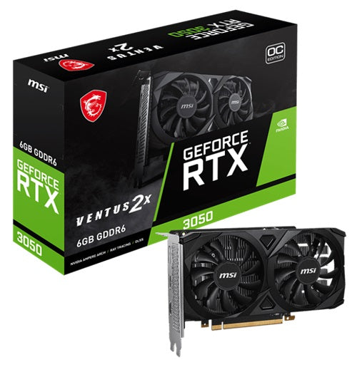 MSI VGA GEFORCE-RTX-3050-VENTUS-2X-6G-OC