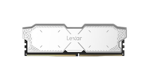 Lexar U-DIMM DDR5 6000 32GB KIT(16GB*2), CL38, THOR RGB White dual pack, Limited Lifetime Warranty