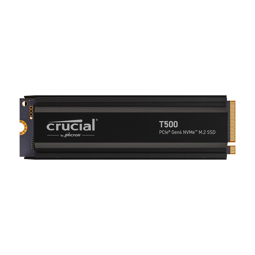 Crucial CT1000T500SSD5 T500 1TB Gen4 NVMe SSD w Heatsink