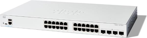 Cisco Catalyst 1300, 24-Port Managed Switch with 24 Gigabit Ethernet and 4 Gigabit SFP Ports