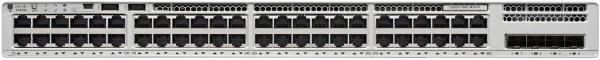 Cisco Catalyst 9200L, 48-Port Managed Switch with 48 Gigabit Ethernet and 4 SFP Ports, Network Essentials