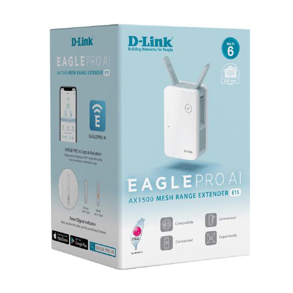 EAGLE PRO AI AX1500 Mesh Wi-Fi Range Extender