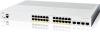 Cisco Catalyst 1200, 24-Port Managed Switch with 24 Gigabit Ethernet PoE+ with 195W Power Budget and 4 SFP Ports