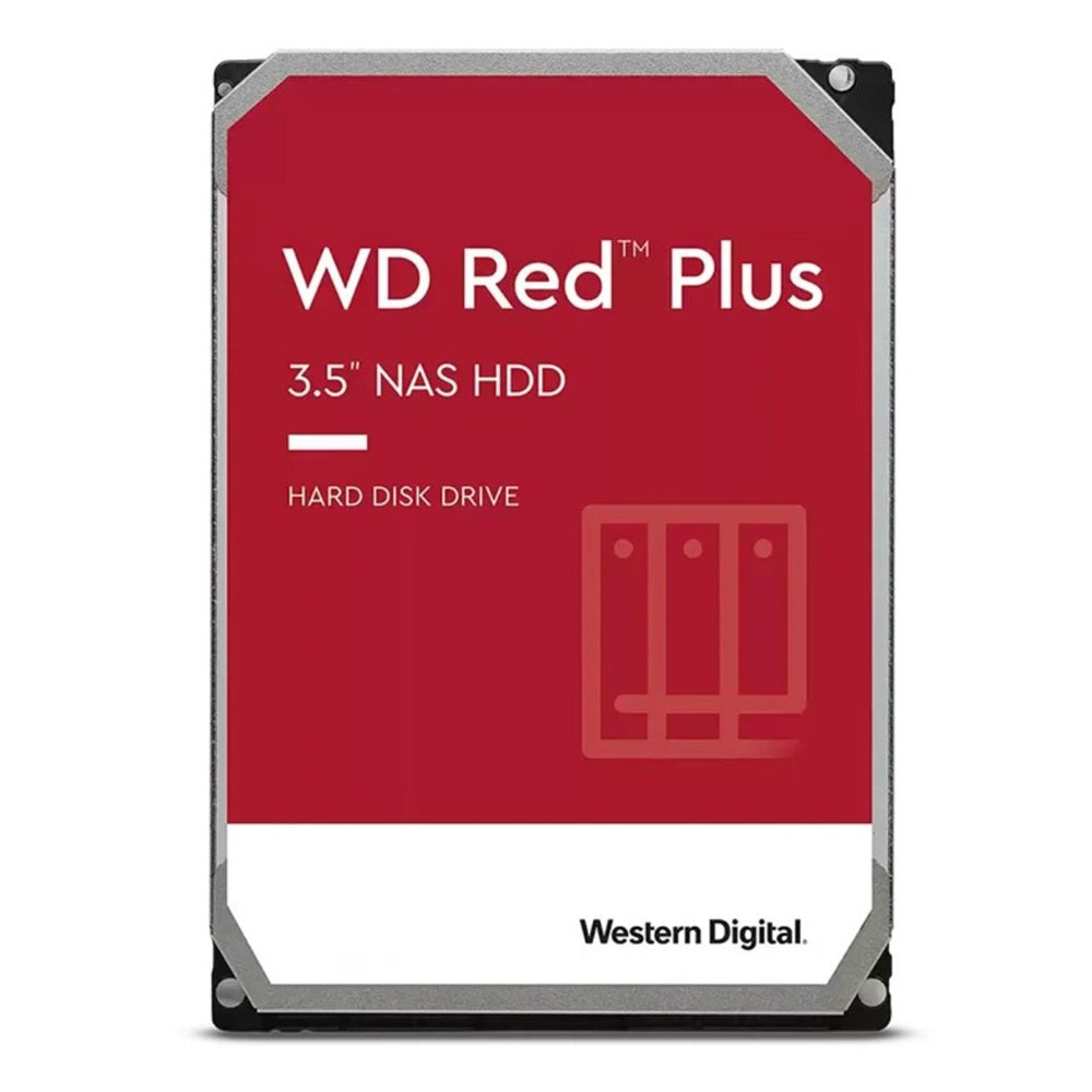 WD Red Plus WD80EFPX 8TB 5640RPM 256MB 3.5" NAS Internal Hard Drive, 3 Year Warranty -BF SOH Promo Only