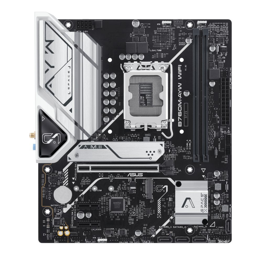 Asus B760M-AYW WIFI DDR5 mATX motherboard