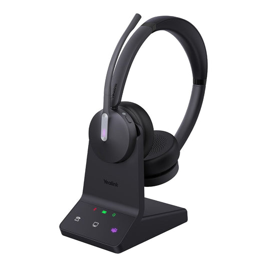 Yealink WH64 Dual Teams DECT + BT Wireless Headset & Stand