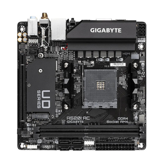 Gigabyte A520I AC mini ITX motherboard