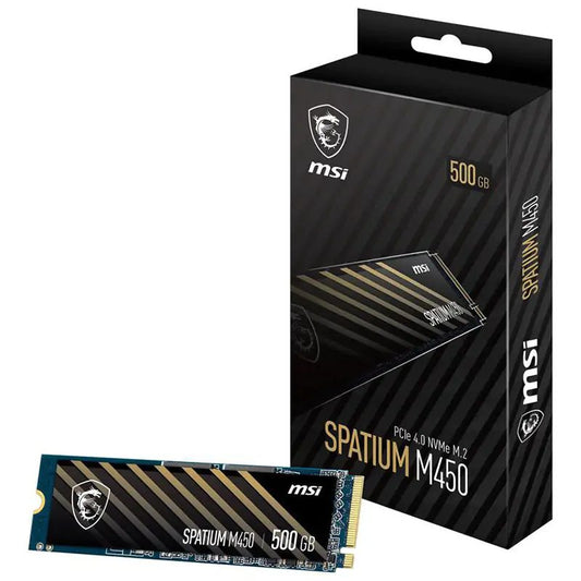 MSI Spatium M450 512GB M.2 NVMe PCIE GEN4 SSD