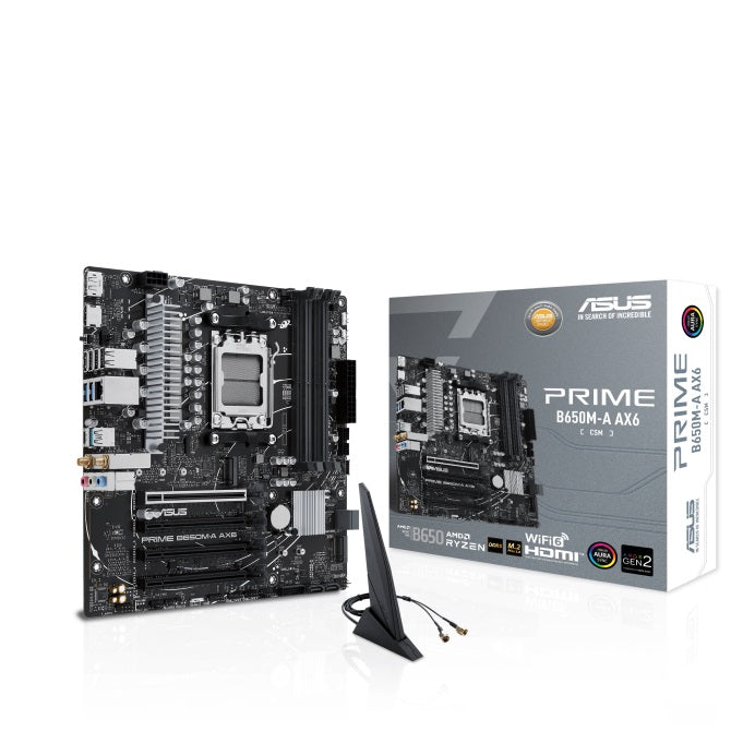 Asus PRIME B650M-A AX6-CSM AM5 mATX motherboard