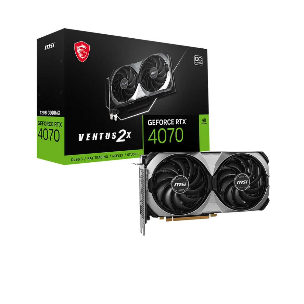 MSI RTX 4070 VENTUS 2X E 12G OC RTX4070 Video