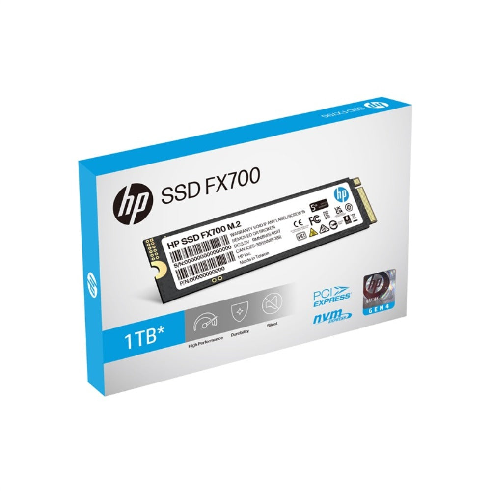 HP FX700 1TB PCIe Gen 4 NVME M.2 SSD 7200/6400mbs