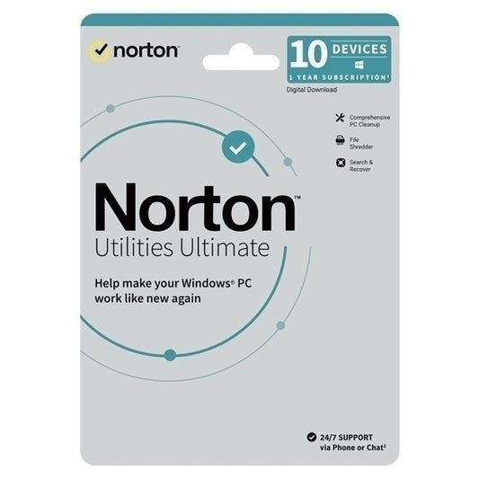 Norton Utilities Ultimate 10 Devices 1 Year Email Key