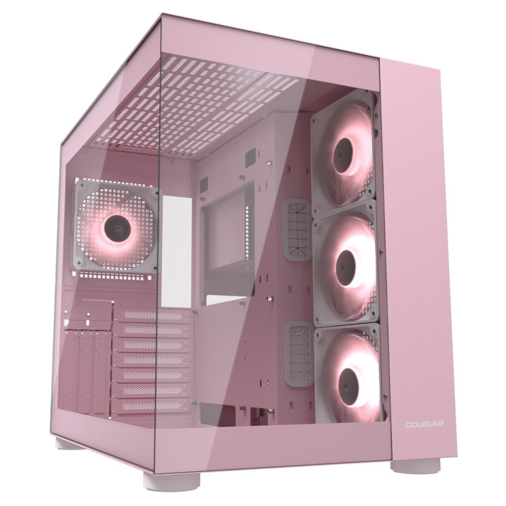 Cougar FV150 RGB PINK Dual chamber TG Case 4x ARGB Fans