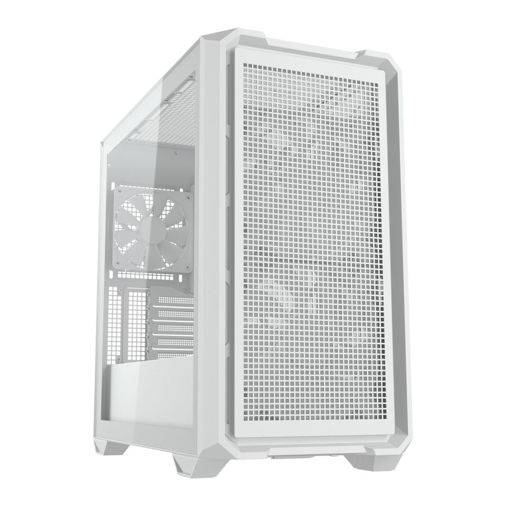 Cougar MX600 MINI RGB WHITE mATX case 3x ARGB Fans USB-C