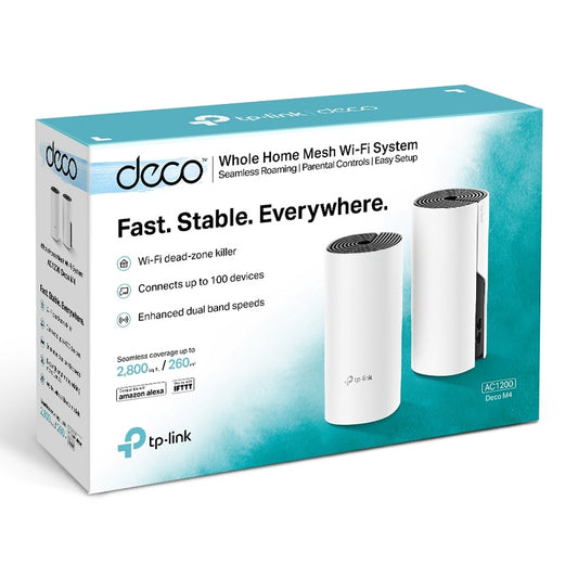 TP-Link Deco M4(2-pack) wifi mesh AC1200 2x Gigabit