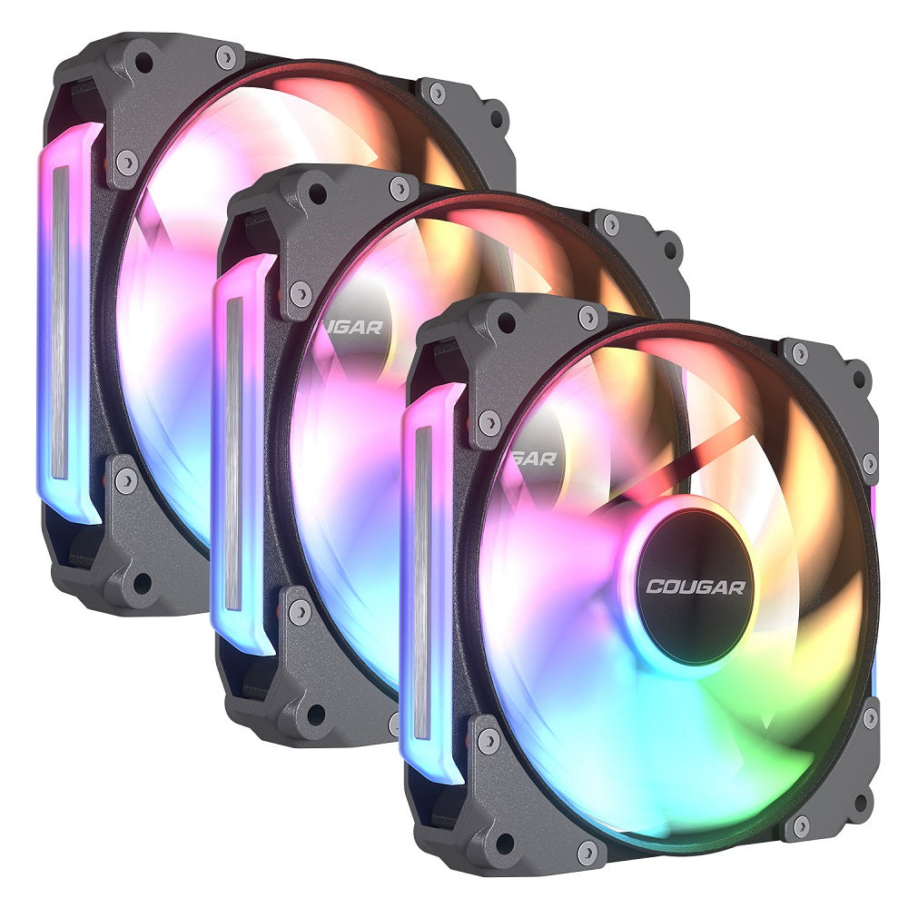 Cougar APOLAR 120 BLACK 3-PACK 3x 120mm Modular ARGB Fan