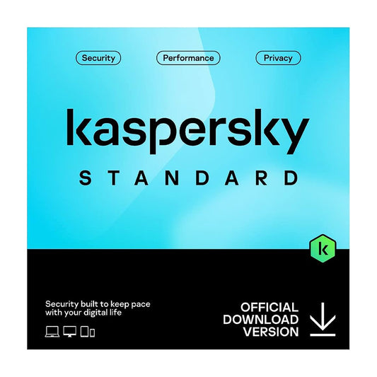 Kaspersky Standard 5 Device 1 Yr Email (Replace Internet Security)