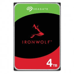 Seagate IronWolf NAS 4TB HDD 3.5" Internal SATA NAS HDD, 5900 RPM, RV Sensors, 3 Year Warranty