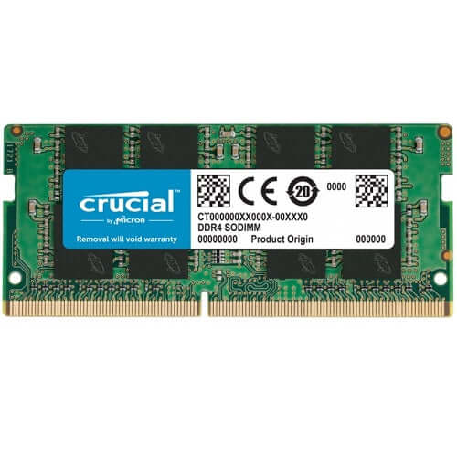 (Sodimm) Crucial CT8G4SFRA32A 8GB DDR4 3200Mhz Sodimm Memory