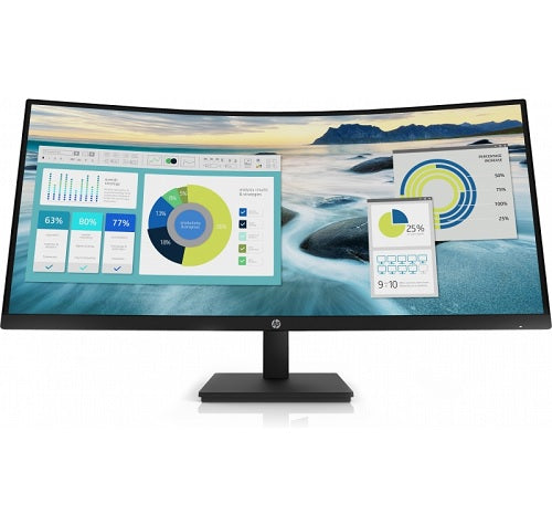 HP P34hc G4 -21Y56AA- EYE EASE / 34" WQHD Curved / 21:9 / 3440x1440 / HDMI, DP, USB-C / 3 YR WTY