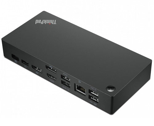 Lenovo ThinkPad USB-C Dock Gen 2 USB 3.1 (3), USB 2.0 (2), USB C (1), 65w-100w*, DisplayPort (2), HDMI (1),Gigabit Ethernet (1), Combo Audio Jack (1),