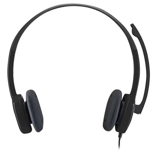 LOGITECH H151 STEREO HEADSET - WIRED, 3.5MM CONNECTION - 1YR WTY - Advanced PC and Simulations