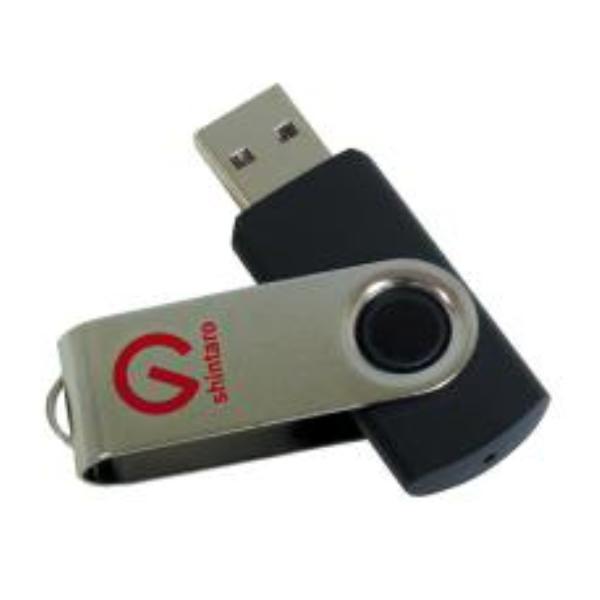 Shintaro 128GB Rotating Pocket Disk USB3.2 (Gen 1) - Backwards compatible  with USB 2.0 & USB 3.0/3.2