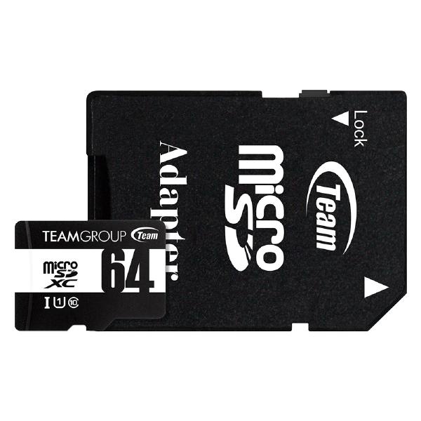 Team Group 64GB Micro SDXC UHS-I U1 C10 Memory Card