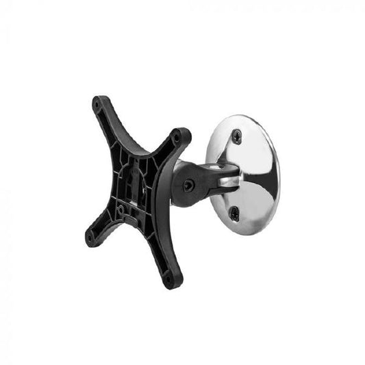 Atdec Low Profile Swivel Mount. Max load: 8kg. VESA up to 100x100. Polished Silver.