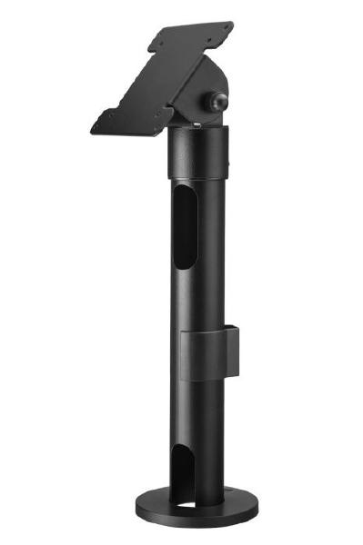 Atdec POS 300mm Pole with Short Top-Mounted Display VESA 75/100 head. Max load: 10kg (Separate Parts / 2 Separate Boxes)