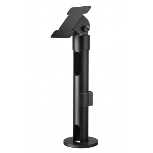 Atdec POS 300mm Pole with Short Top-Mounted Display VESA 75/100 head. Max load: 10kg