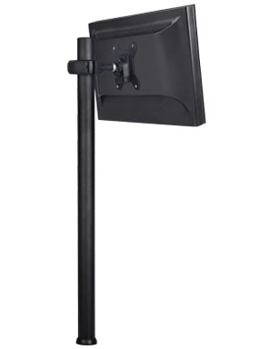 Atdec Spacedec Display Donut Pole 750mm Black - Single monitor or POS display mount - includes one QuickShift Donut