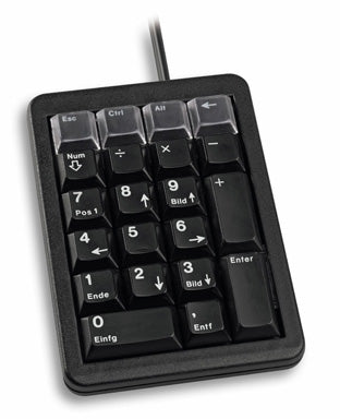 Cherry Numeric Pad 21 Keys USB Black includes 4 function keys -2 year warranty