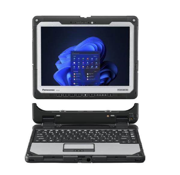 Panasonic Toughbook CF-33 Mk3 i7-1270P, 16GB, 512GB SSD Opal, 12" QHD, Dual TS, Backlit KBD, WCam, True Serial, W11P, Hot Swap, 3YR Wty