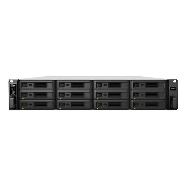 Synology RackStation RS3621XS+ 12-Bay 3.5" Diskless 4xGbE NAS ,Intel Xeon D-1541,2.1GHz, 8GB DDR4 RAM, 2xUSB3.2,  Ask for a Solutions Project Quote.
