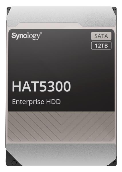 Synology -Enterprise Storage for Synology systems , 3.5" SATA Hard drive, HAT5300 , 12TB, 5 yr Wty