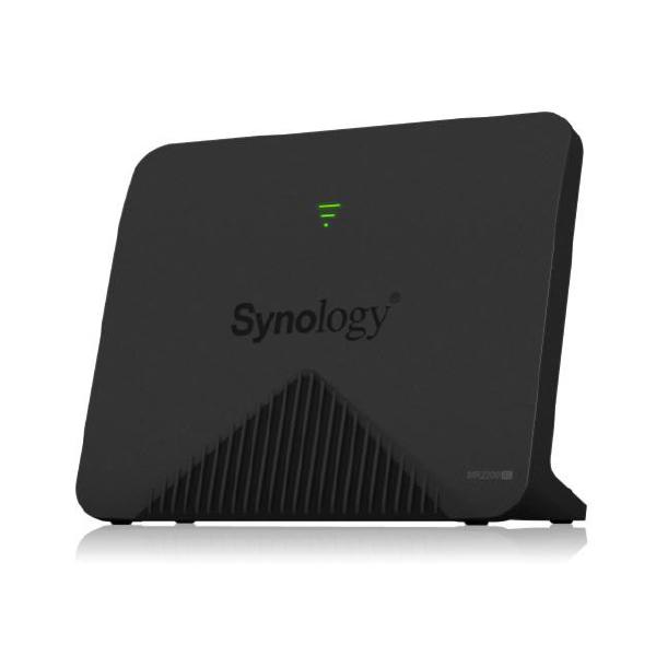 Synology MR2200ac Mesh Triband Wi-Fi 5 Router - Quad Core 717 MHz, 256MB DDR3 Memory, Advanced functionalities in Synology