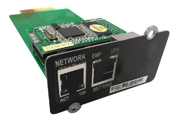 ION F-SNMP Network Management Card, Dual Port Internal SNMP card for F16 and F18 UPS, 43.1mm x 68.4mm x 133.3mm, 3 Year Advanced Replacement Warranty