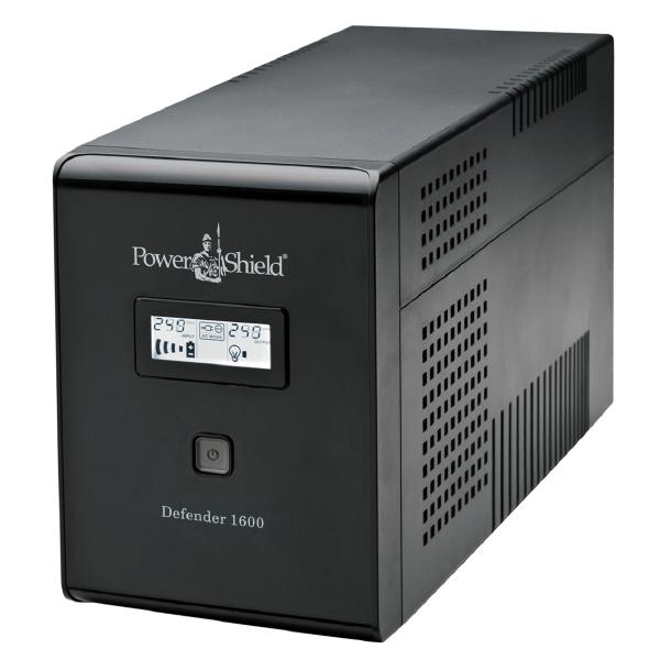 PowerShield PSD1600 Defender 1600VA / 960W  Line Interactive Tower UPS with AVR, Hot Swappable Batteries, 2 Year Advanced Replacement Warranty