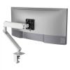 Atdec Ora High-Performance Dynamic Monitor Arm. Up to 35" screens, Max Load 8kg, F-Clamp Desk Fixing, VESA up to 100x100. White