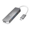 J5create JCD371 USB-C to HDMI & USB 3.1 2-Port with Power Delivery (USB-C to HDMI, 2x USB-A 3.1, USB-C PD 60W)