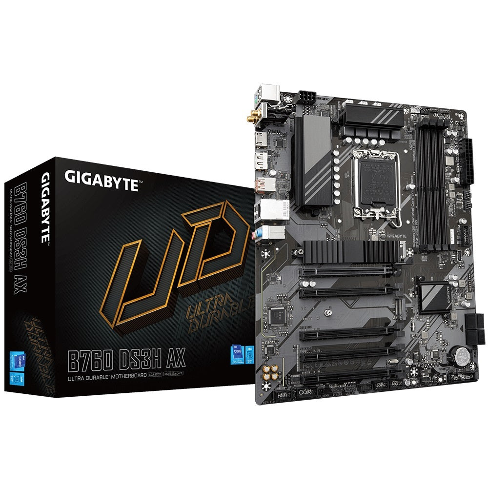 Gigabyte B760 DS3H AX  DDR5 Wifi ATX motherboard