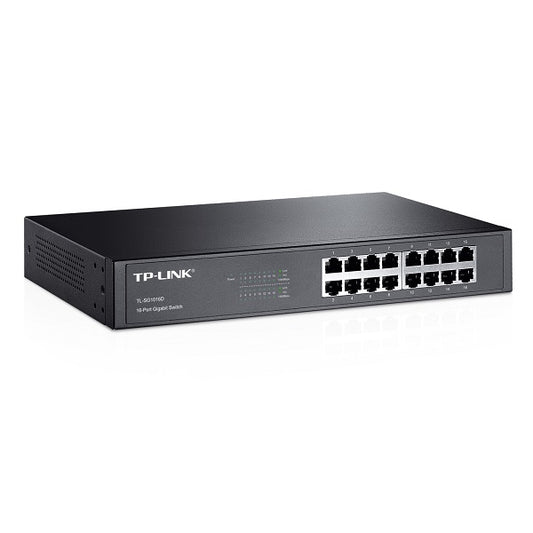 TP-LINK TL-SG1016D 16-port Gigabit Desktop/Rackmount Switch