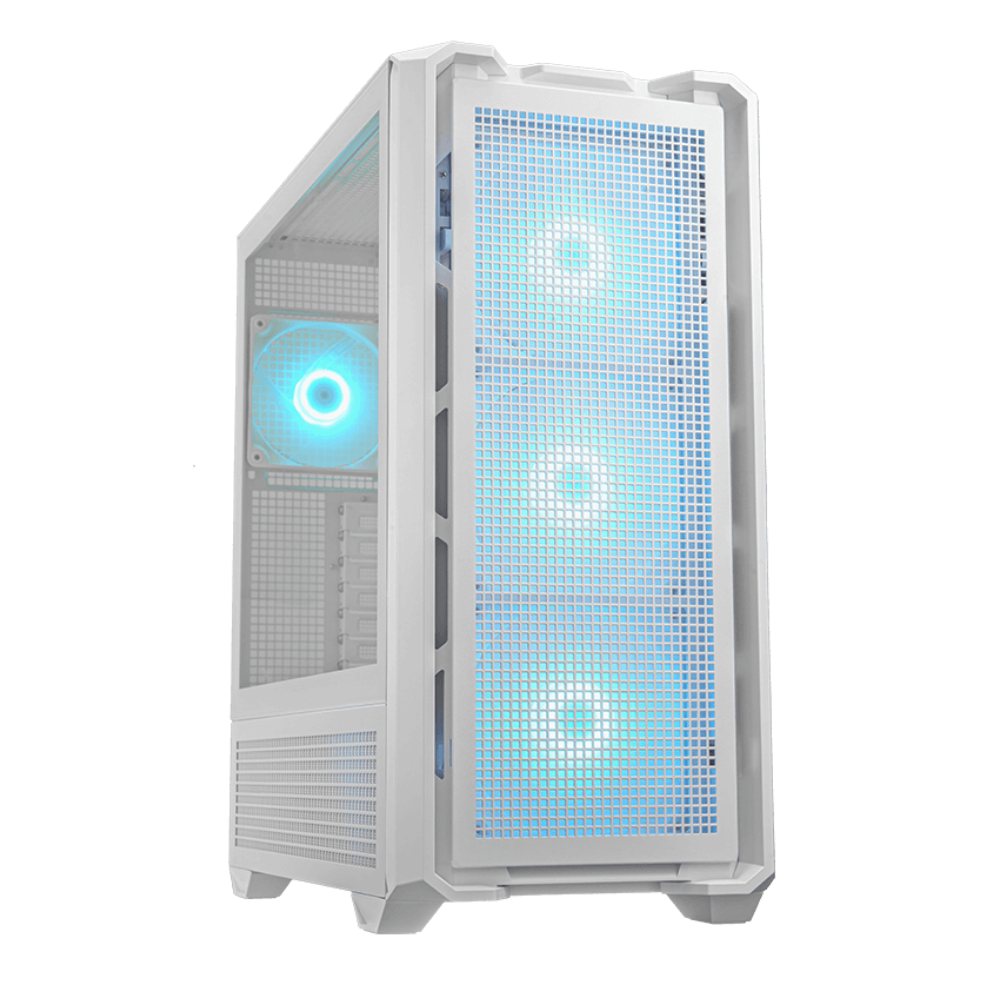 Cougar MX600 RGB WHITE Full Tower 4x Fans USB-C 400mm VGA