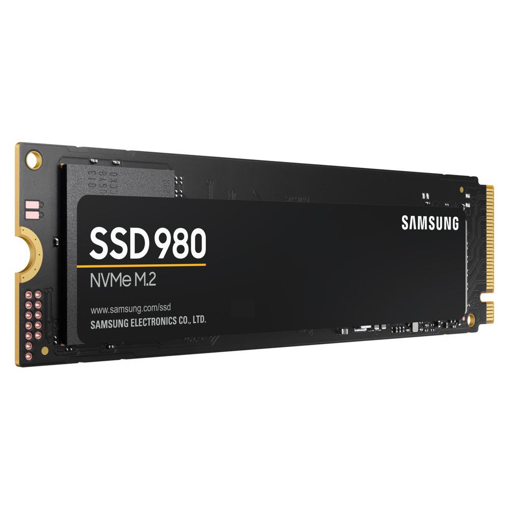 Samsung 980 500GB, V-NAND, M.2 (2280), NVMe, R/W(Max) 3,100MB/s/2,600MB/s, 400K/470K IOPS, 300TBW, 5 Years Warranty
