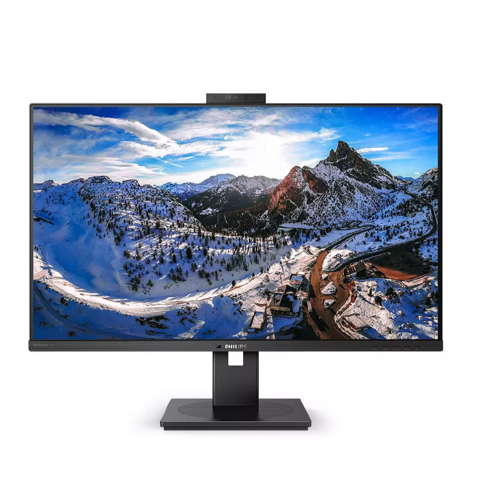 Philips 326P1H 32" 16:9, QHD 2560x1440 IPS Business Monitor, HDMI, DP, 100W USB-C/PD, Docking, RJ45,USBHub, SPEAKERS, 5MP Webcam, DP Out, 4YR Warranty