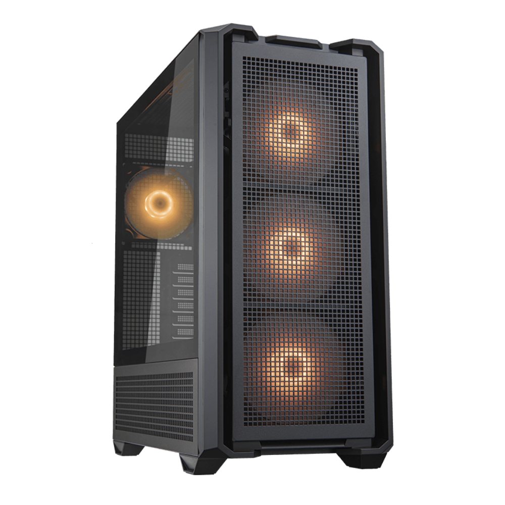 Cougar MX600 RGB BLACK Full Tower 4x Fans USB-C 400mm VGA