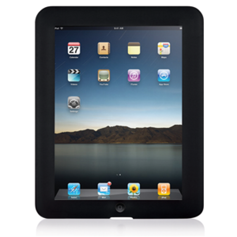 Laser IR-IPADGRIP-BLK Silicon Case for Apple iPad 1 Black